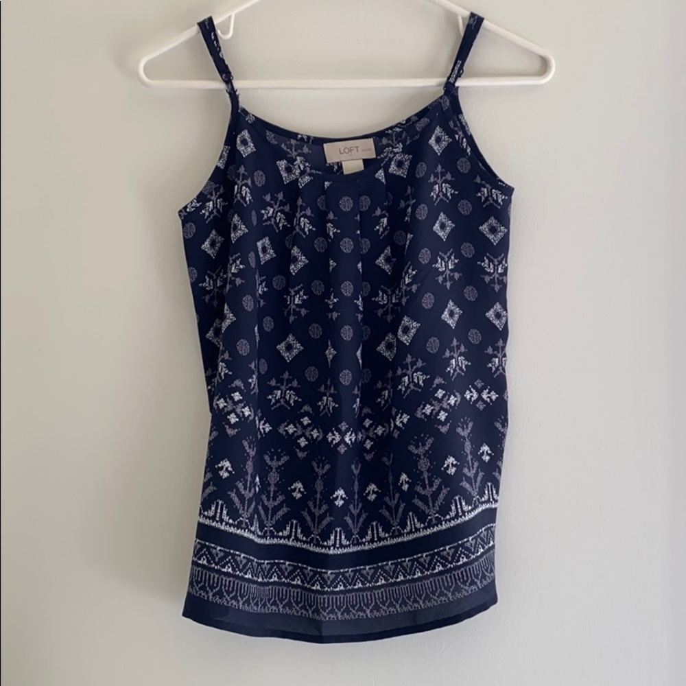 LOFT Petite sleeveless top